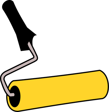 Paint Roller Illustration